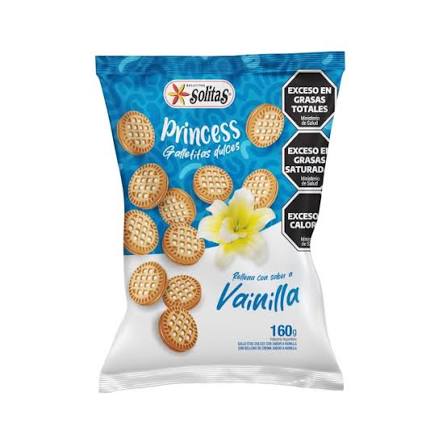 GALLETITAS PRINCESS 300GR VAINILLA